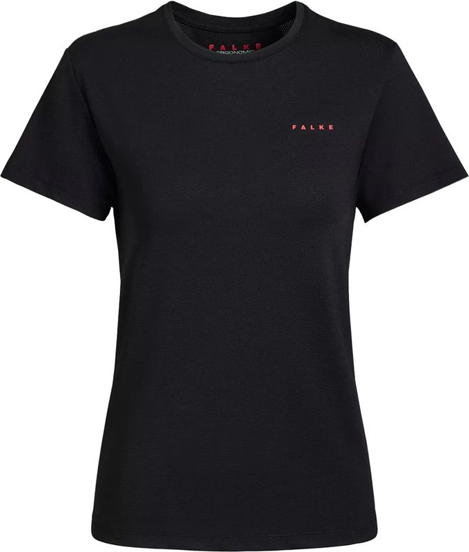 FALKE - TR Perform Better Tee - T-shirt - Zwart - Vochtregulerend Functioneel Materiaal