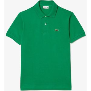 Lacoste Slim Fit polo, fluoriet groen