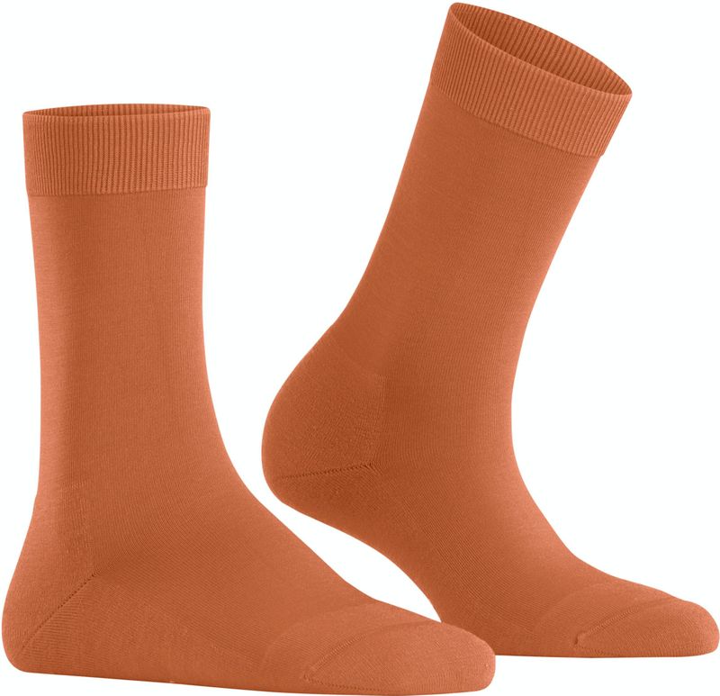 FALKE - ClimaWool - Damessokken - Oranje - Kniekousen