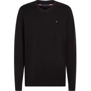 Tommy Hilfiger heren pullover katoen, zwart