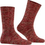 FALKE Brooklyn herensokken, grijs (red flash)