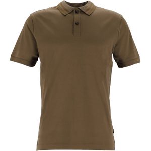 BOSS Phillipson slim fit heren polo, pique, groen
