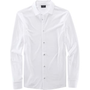 OLYMP Casual modern fit polo, wit