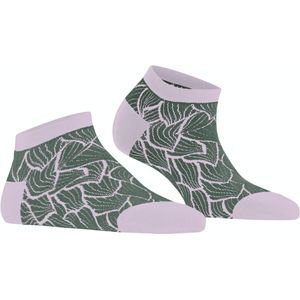 FALKE Stencil dames sneakersokken, groen (jungle) -  Maat: 35-38