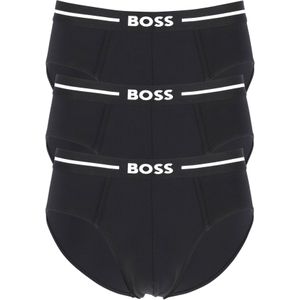 HUGO BOSS Bold hipster briefs (3-pack), heren slips, zwart -  Maat: L