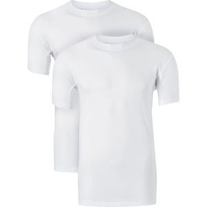 TEN CATE Basics men T-shirts (2-pack), heren T-shirts met O-hals, wit -  Maat: XXL