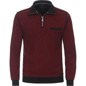 CASA MODA comfort fit trui, rood -  Maat: 5XL