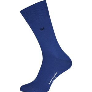 Burlington Leeds herensokken, wol, royal blue