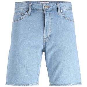 JACK & JONES Chris Original Shorts regular fit, heren jeans korte broek, denimblauw