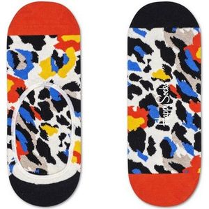 Happy Socks Leopard Liner Socks, onzichtbare unisex sneakersokken - Unisex - Maat: 41-46