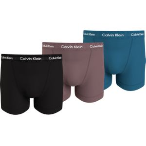 Calvin Klein Trunk (3-pack), heren boxers normale lengte, multicolor -  Maat: XS