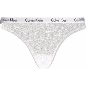 Calvin Klein dames Brazilian (1-pack), Brazilian slip, wit -  Maat: XL