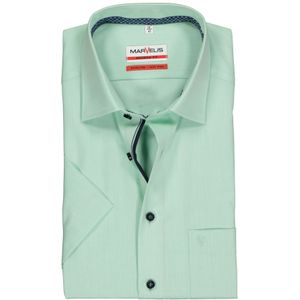 MARVELIS modern fit overhemd, korte mouw, mintgroen (contrast) 44