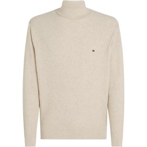 Tommy Hilfiger heren coltrui Katoenen, rood -  Maat: M