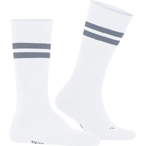 FALKE Dynamic unisex sokken, wit met grijs (snow) -  Maat: 37-38