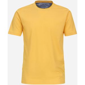 Redmond regular fit T-shirt, korte mouw O-hals, geel -  Maat: XXL