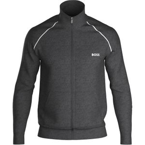 BOSS Mix&Match Jacket, heren lounge vest, donkergijs