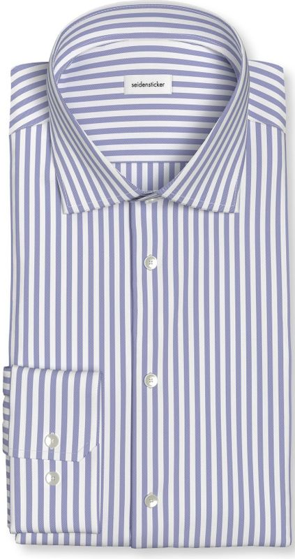 Seidensticker - 643555 - Chemise d'affaires - Blauw - Extra Lange Mouwen - Slim Fit