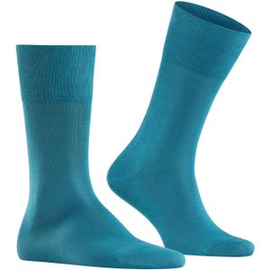 FALKE Tiago herensokken, marine blauw (aquamarine)