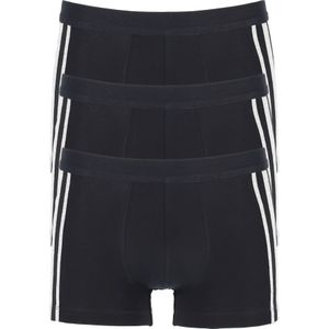 SCHIESSER 95/5 Stretch shorts (3-pack), zwart -  Maat: L