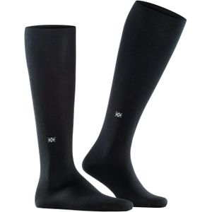 Burlington Dublin heren kniekousen, zwart (black)