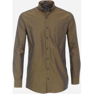3 voor 99 | Redmond modern fit overhemd, popeline, geel 37/38