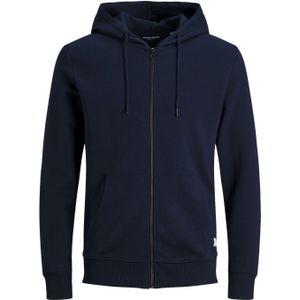 JACK & JONES - Sweater - Blauw - Katoen/Gerecycled Polyester