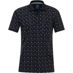 Redmond regular fit heren polo, pique, blauw