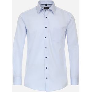 3 voor 99 | Redmond comfort fit overhemd, popeline, blauw 43/44
