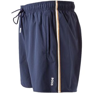 HUGO BOSS Iconic swim shorts, heren zwembroek, navy blauw -  Maat: L