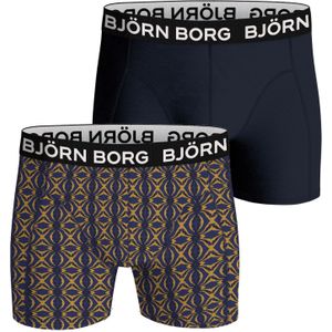 Bjorn Borg Bamboo Cotton Blend boxers, heren boxers normale lengte (2-pack), multicolor -  Maat: XS
