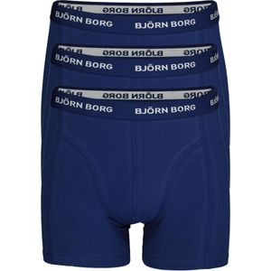 Bjorn Borg boxershorts Essential, 3-pack, donkerblauw