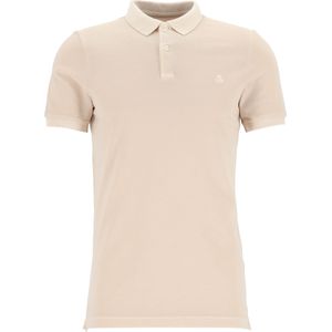 Marc O'Polo shaped fit polo, heren poloshirt, beige -  Maat: XL