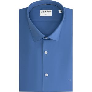 Calvin Klein slim fit overhemd, Poplin Stretch Slim Shirt, lichtblauw 40