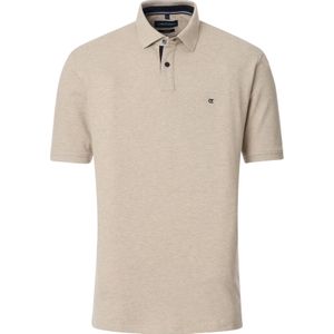 CASA MODA comfort fit heren polo, beige