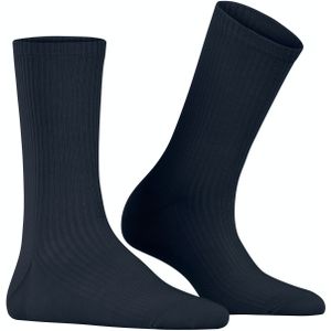 Burlington York damessokken, blauw (marine)