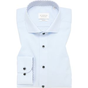 ETERNA slim fit overhemd, popeline, lichtblauw (contrast)
