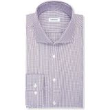 Seidensticker - 845273 - Chemise d'affaires - Rood - Manches longues - Coupe droite