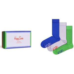 Happy Socks Color Smash Socks Gift Set (3-pack), unisex sokken in cadeauverpakking