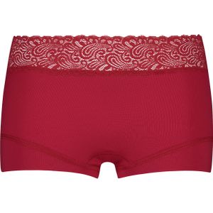 RJ Bodywear - Pure Color - Dames Short - Donkerrood