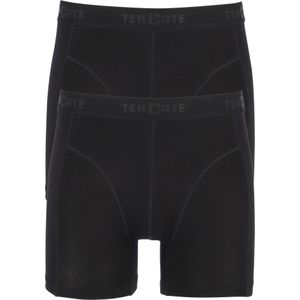 TEN CATE Basics men bamboo viscose shorts (2-pack), heren boxers normale lengte, zwart -  Maat: XL