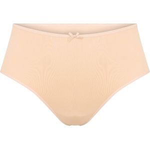 RJ Bodywear Pure Color dames string extra hoog (1-pack), beige