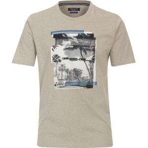 CASA MODA comfort fit heren T-shirt, beige