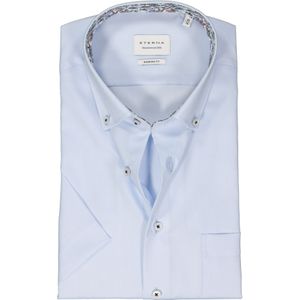 ETERNA modern fit overhemd korte mouw, Oxford, lichtblauw (contrast) 48