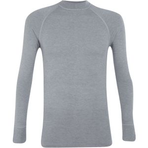 RJ Bodywear thermo T-shirt lange mouw, grijs -  Maat: L