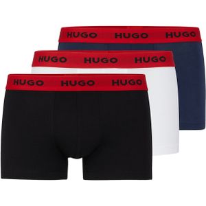 HUGO trunks (3-pack), heren boxers kort, multicolor