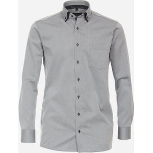 CASA MODA comfort fit overhemd, twill, grijs 43