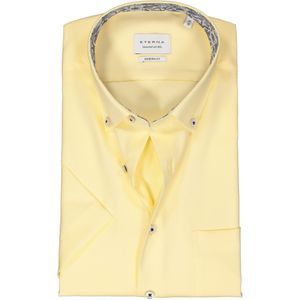 ETERNA modern fit overhemd korte mouw, Oxford, geel (contrast) 39