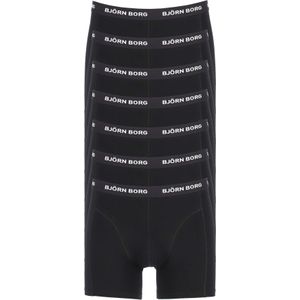 Bjorn Borg boxershorts Essential (7-pack), heren boxers normale lengte, zwart