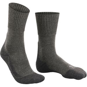FALKE TK1 Adventure Wool heren trekking sokken, antraciet grijs (smog) -  Maat: 46-48